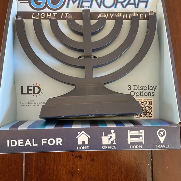 Rite Lite Go Menorah LED 3 Display options new - Picture 4 of 5